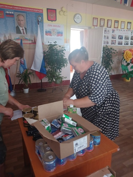 Получение продуктовых наборов.